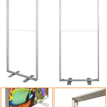 Fabric Light Box - Size: 200 x 100 CM - Double side