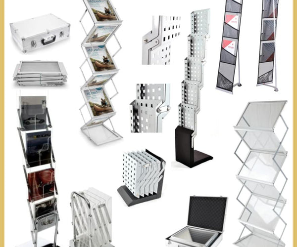 Buy Brochure Holders for Offices & Displays | A4, A3 & Zig Zag Stand