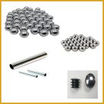 Chrome ball pipes