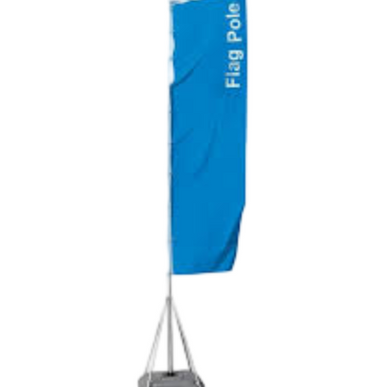 5 Mtr Flag Pole T 550 (Telescopic - with base) - Sign and Display UAE