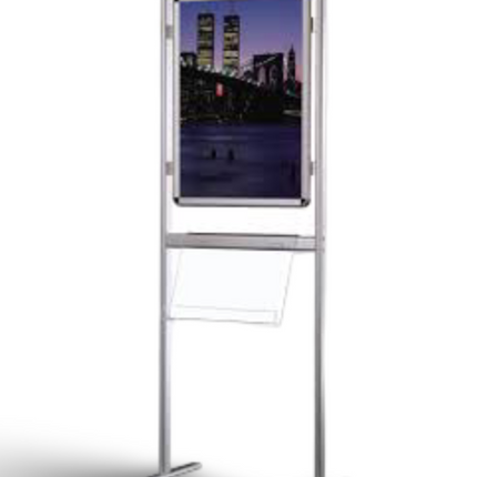 Info line stand/ Info Board- 100x70cm - Sign and Display UAE
