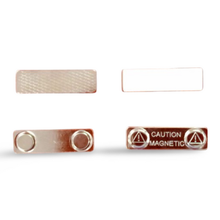 Badge Magnet - Metal (45mmx13mm) - Sign and Display UAE