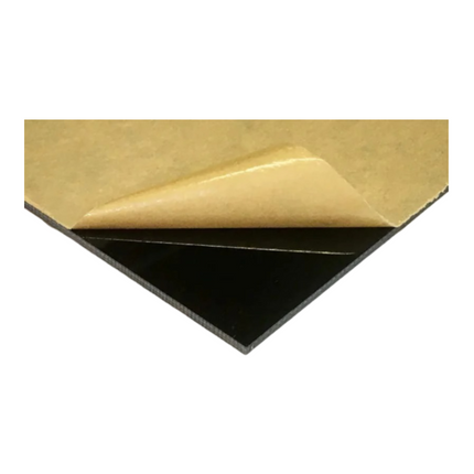 Black Acrylic Sheet Glossy - 2.8mm - 4 ft x 8 ft - Sign and Display UAE