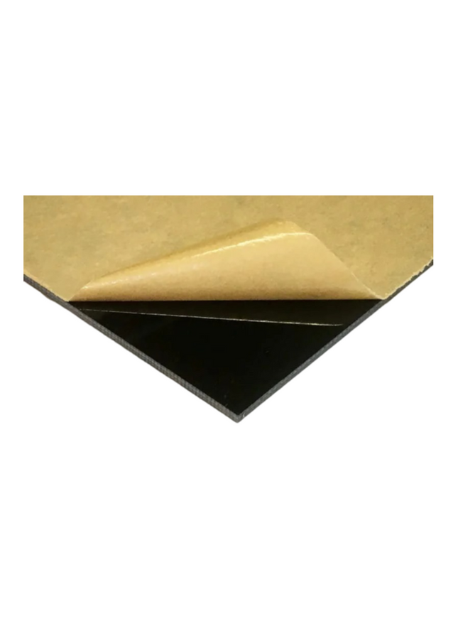 Black Acrylic Sheet Glossy - 2.8mm - 4 ft x 8 ft - Sign and Display UAE