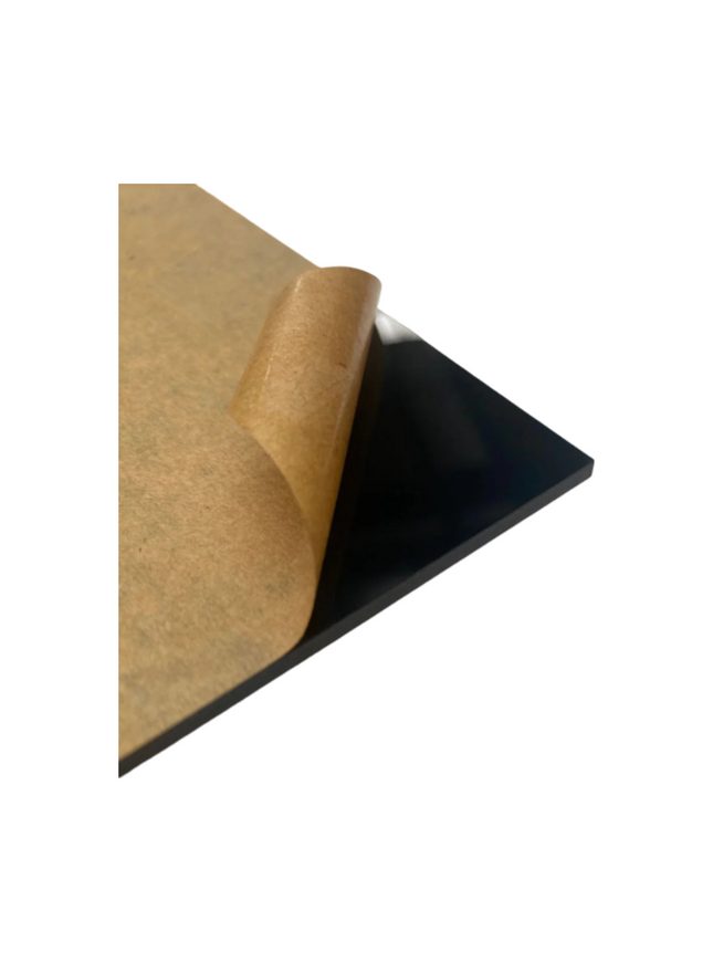 Black Acrylic Sheet Matt- 8mm - 4 ft x 8 ft - Sign and Display UAE