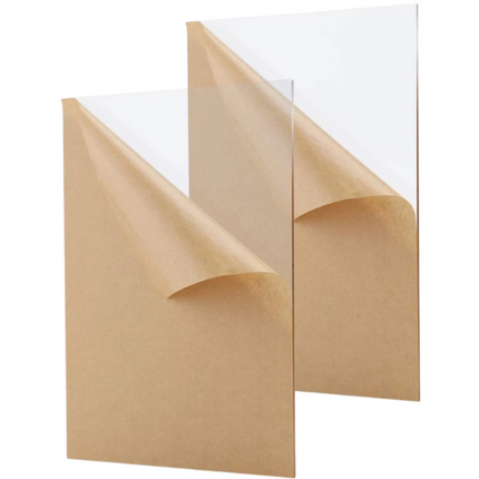 Clear Acrylic Sheet - 5mm - 4 ft x 8 ft NEW - Sign and Display UAE