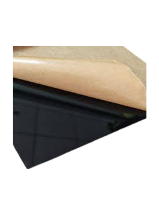 Black Acrylic Sheet - Matt- 4mm - 4 ft x 8 ft - Sign and Display UAE