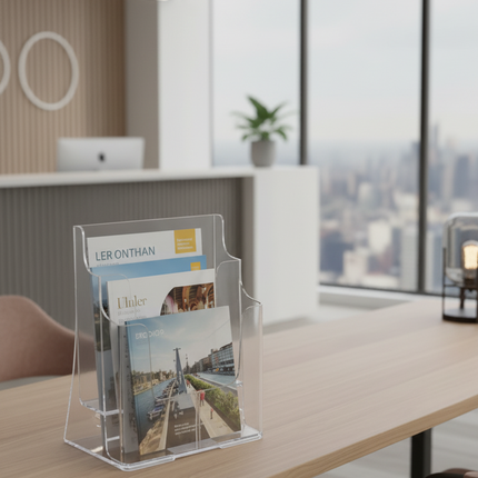 Table/Wall mount Brochure Holder A5 3 Tier (MLD) 77931