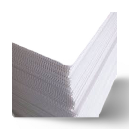 Corrugated Sheet 3mm (Size 1220 x 2440 mm) WHITE - Sign and Display UAE