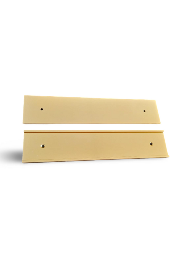 Door name holder Gold - Size 2" x 10" (5cms x 25cms) - Sign and Display UAE