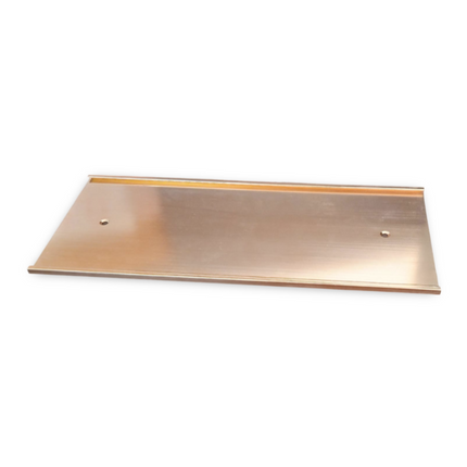 Door name holder Gold - Size 4" x 10" (10cms x 25cms) - Sign and Display UAE