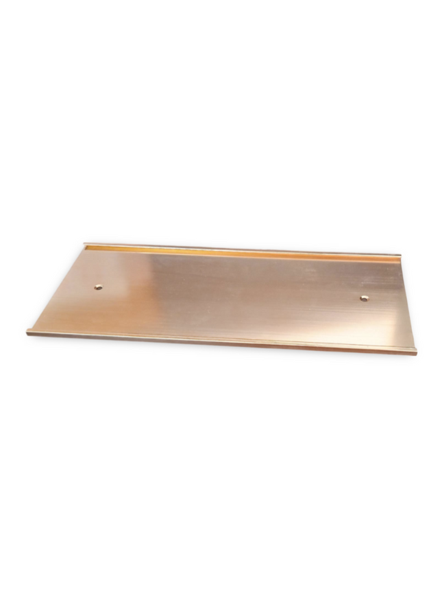 Door name holder Gold - Size 4" x 10" (10cms x 25cms) - Sign and Display UAE