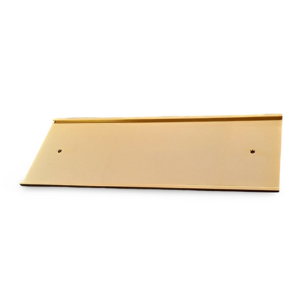 Door name holder Gold - Size 4" x 12" (10cms x 30cms) - Sign and Display UAE