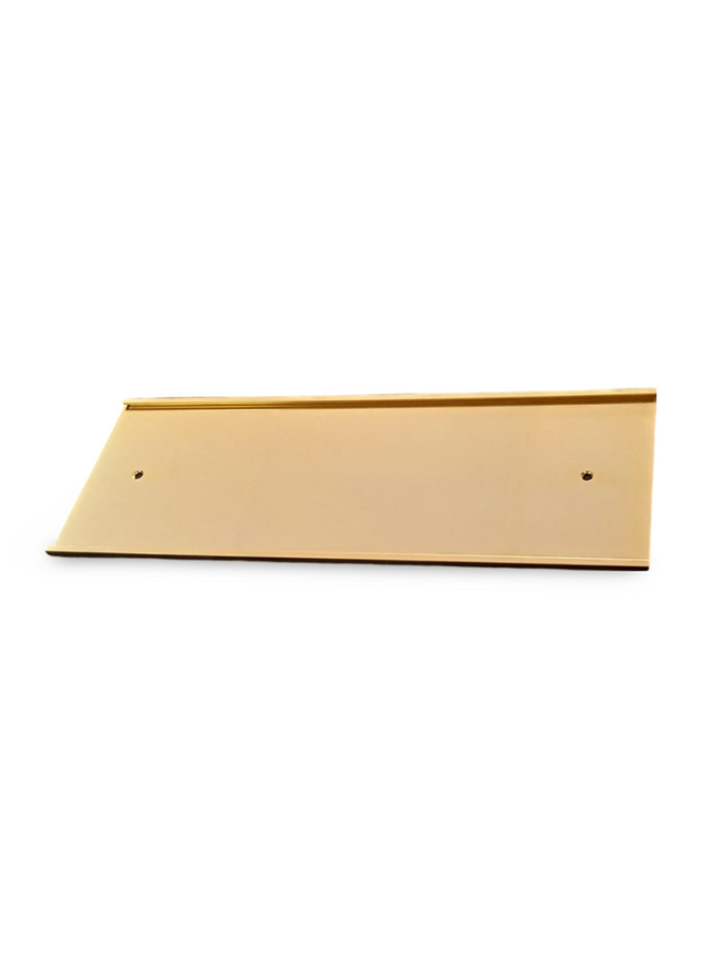 Door name holder Gold - Size 4" x 12" (10cms x 30cms) - Sign and Display UAE