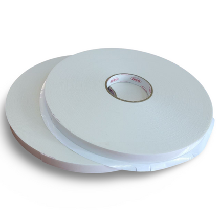 Double Sided Foam Tape 18mm x 50 mtr - Texo White - Sign and Display UAE