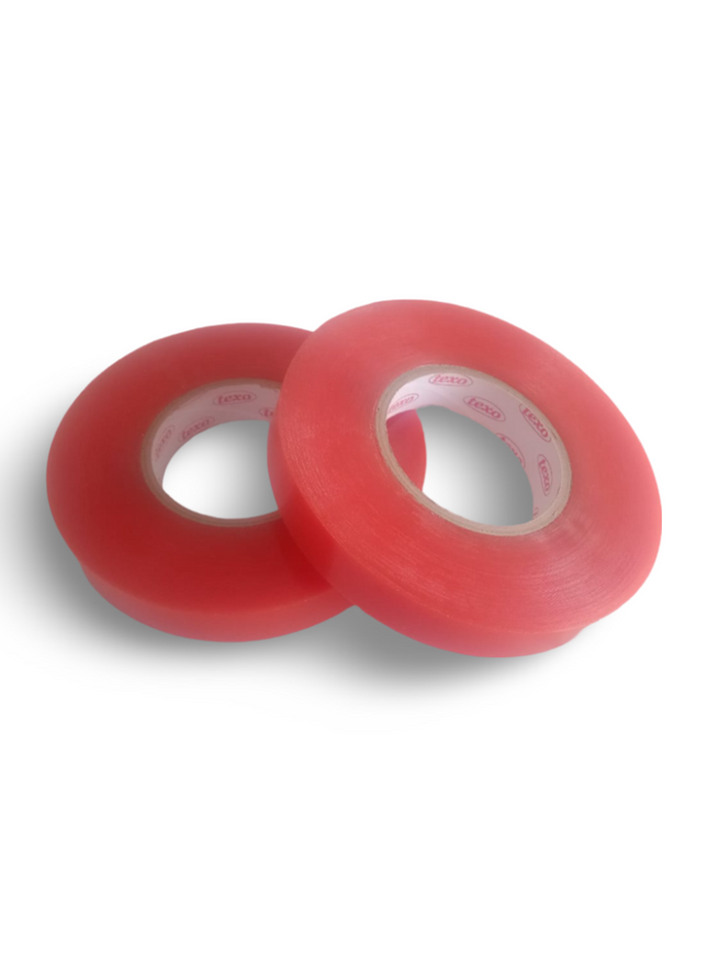 Double Sided Tape 24mm x 50 mtr - Texo Red - Sign and Display UAE