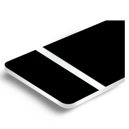 Engraving Sheet Regular - Black/White - Sign and Display UAE