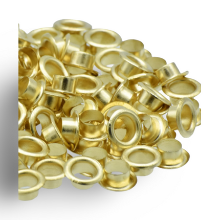 Eyelets Gold (500 pcs per pkt) - #26 - ID 12 mm, OD 20 mm - Sign and Display UAE