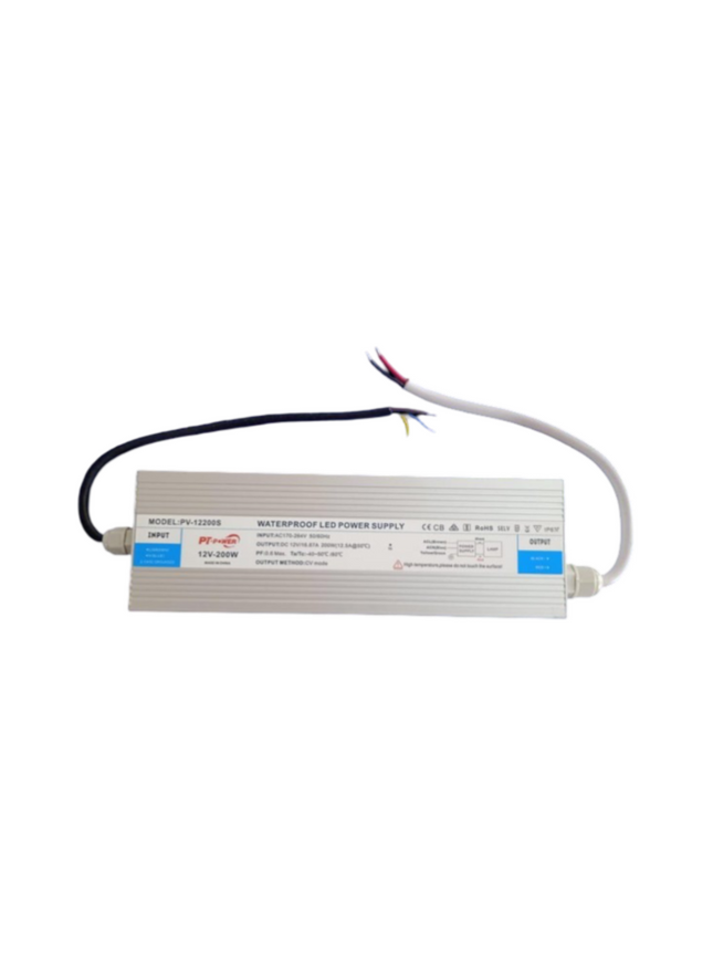 Transformer 200 Watts PV-12200 - Sign and Display UAE