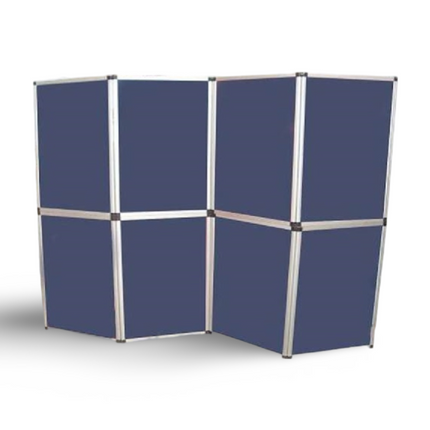 Foldable Panel - Blue - Sign and Display UAE