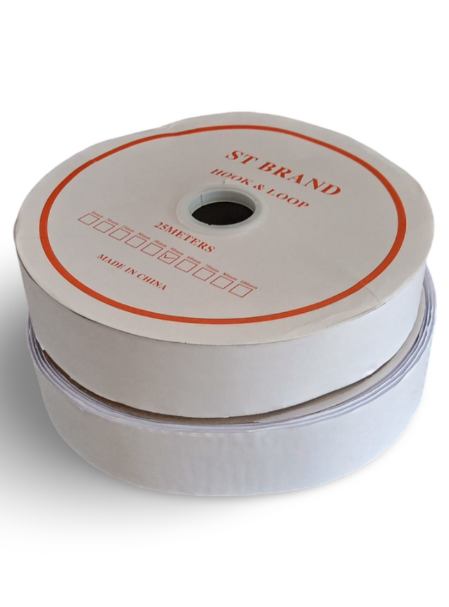 Welcro - 2" x 25Mtr - Adhesive BLACK - Sign and Display UAE