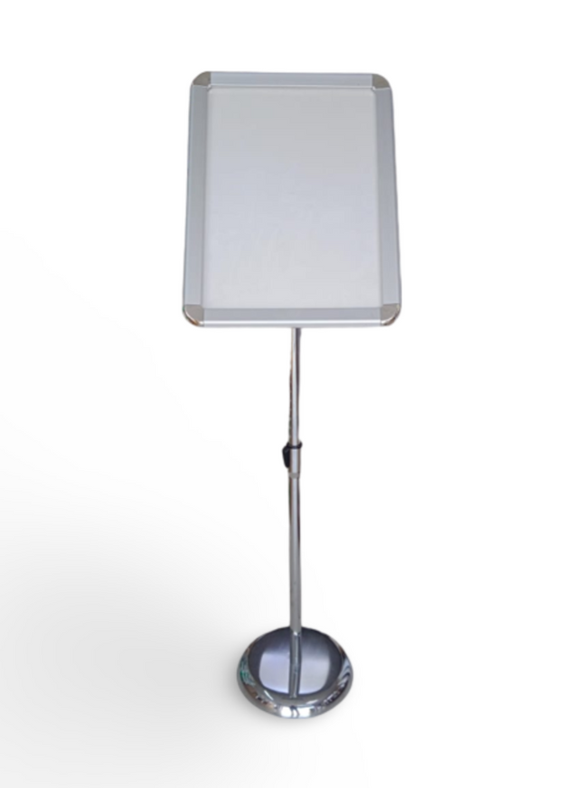 Infoboard - Size A3 (With Chrome Base) - Sign and Display UAE