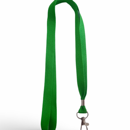 Lanyard 15mm with hook - Green - Sign and Display UAE