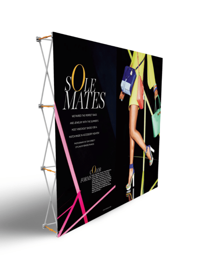 Magnetic Pop Up Stand 3 x 3 (Canvas Case) - Straight