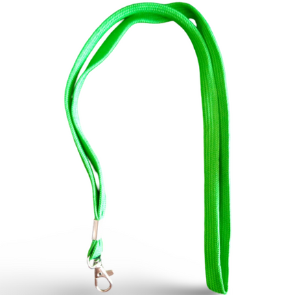 Lanyard 12mm with hook - Green - Sign and Display UAE