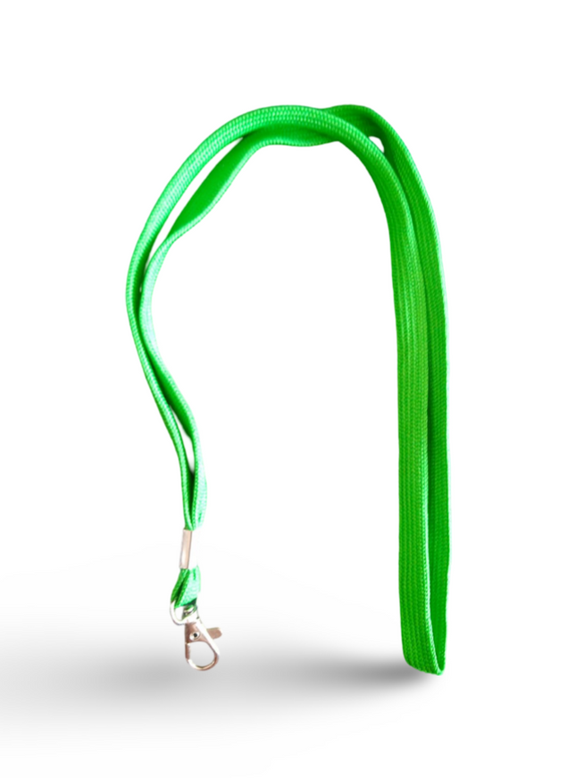Lanyard 12mm with hook - Green - Sign and Display UAE