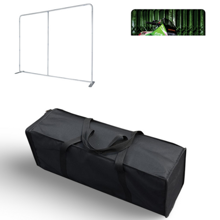 Tension Fabric Display Stand 8ft height x 8ft wide - Sign and Display UAE