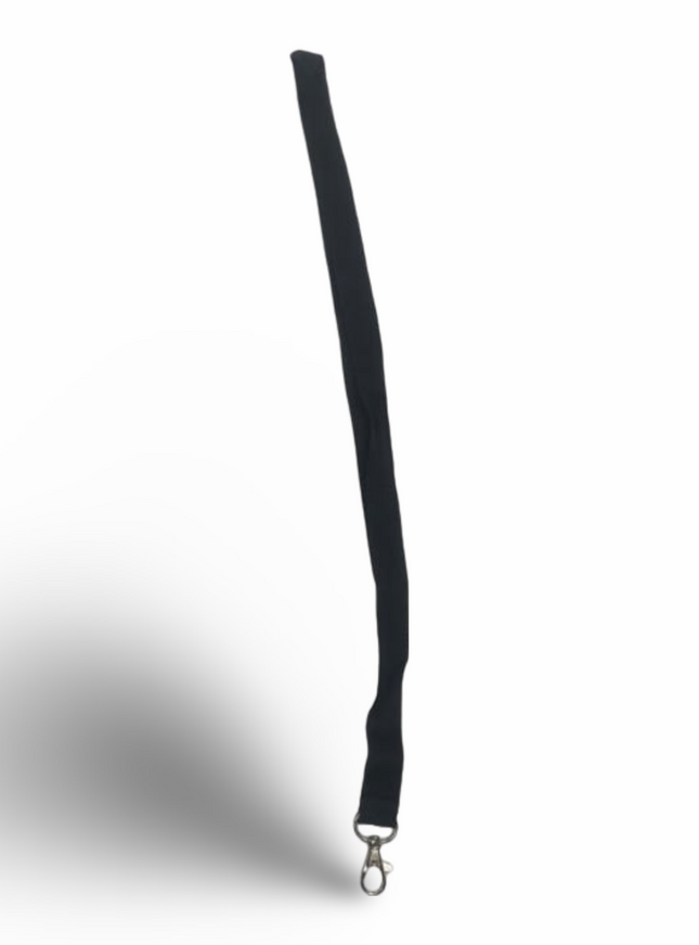 Lanyard 20mm with hook- Black - Sign and Display UAE
