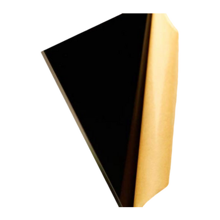 Black Acrylic Sheet - Matt - 2.8mm - 4 ft x 8 ft - Sign and Display UAE