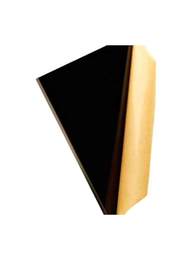 Black Acrylic Sheet - Matt - 2.8mm - 4 ft x 8 ft - Sign and Display UAE