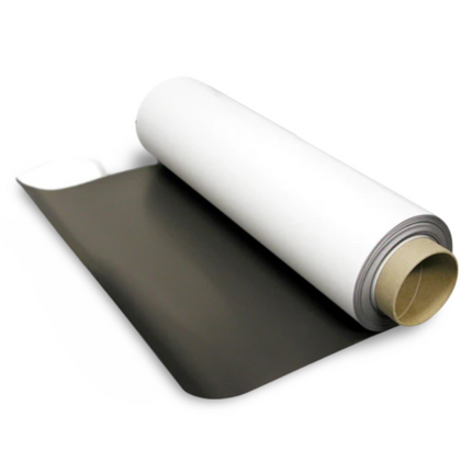 Magnetic Sheet Roll 61x15m x 0.8mm (One side White ) - Sign and Display UAE
