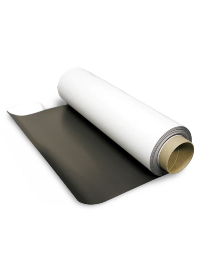 Magnetic Sheet Roll 61x15m x 0.8mm (One side White ) - Sign and Display UAE