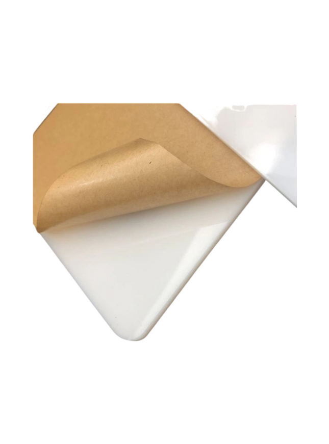 Opaque White Acrylic Sheet - 8mm - 4 ft x 8 ft Color Code # 402 - Sign and Display UAE
