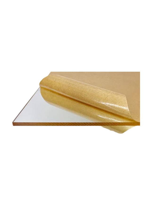 Clear Acrylic Sheet - 8mm - 4 x8 ft NEW - Sign and Display UAE