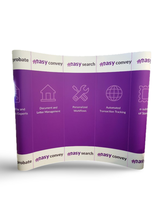 Pop Up Stand 6 x 3 (Hard Case) - Curved / Straight - Sign and Display UAE