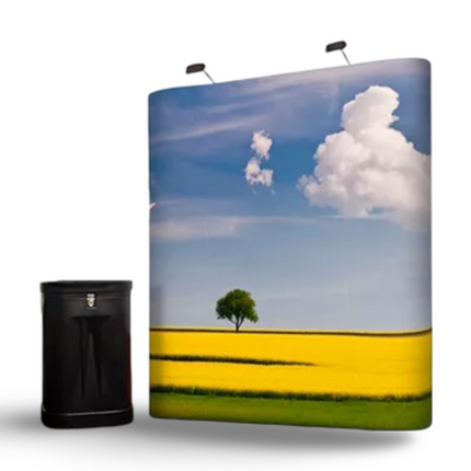 Pop Up Stand 2 x 3 (Hard Case) - Straight - Sign and Display UAE