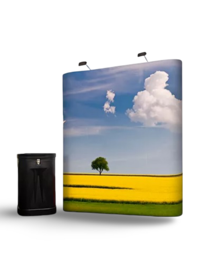 Pop Up Stand 2 x 3 (Hard Case) - Straight - Sign and Display UAE