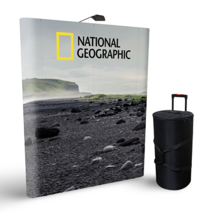 Pop Up Stand 2 x 3 (Canvas Case) - Straight - Sign and Display UAE