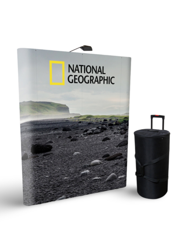 Pop Up Stand 2 x 3 (Canvas Case) - Straight - Sign and Display UAE