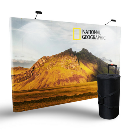Pop Up Stand 4 x 3 (Canvas Case) - Straight - Sign and Display UAE
