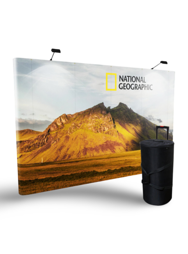 Pop Up Stand 4 x 3 (Canvas Case) - Straight - Sign and Display UAE
