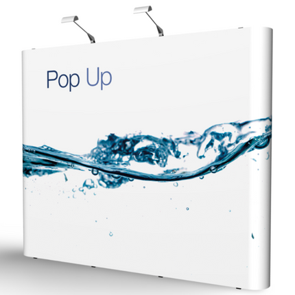Pop Up Stand 4 x 3 (Hard Case)- Straight - Sign and Display UAE