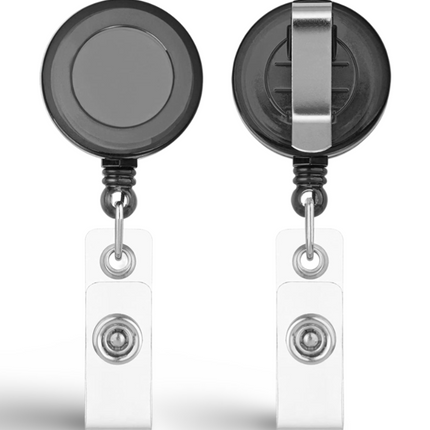 Reel Badge - Black - Sign and Display UAE