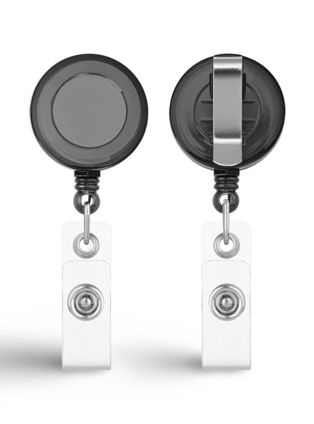 Reel Badge - Black - Sign and Display UAE