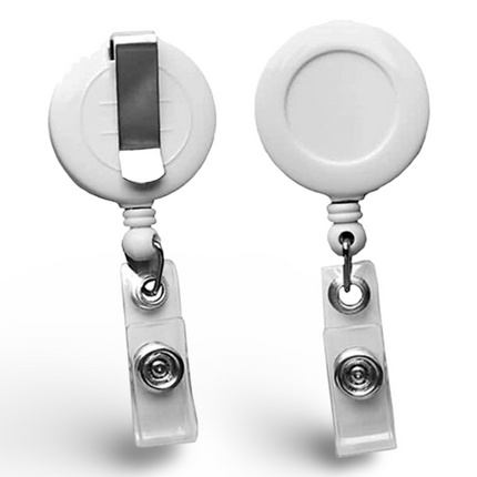 Reel Badge - White - Sign and Display UAE