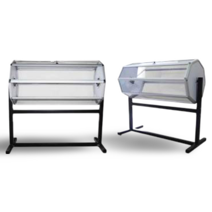 Aluminium Rotating Raffle Drum 100 x 50 cm SDAD - Sign and Display UAE